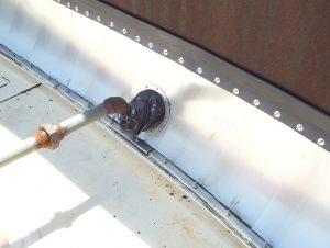 foam delivery fire suppression system