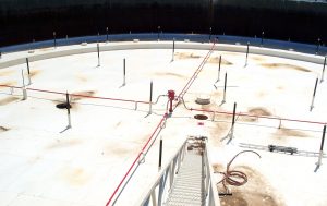foam delivery fire suppression system