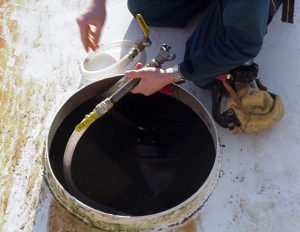 Floating Roof Pontoon Repair Liners